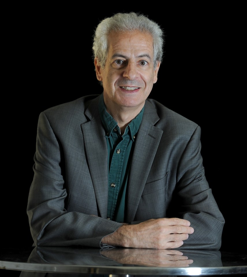 Nick Pope, UFO expert, at a conference.