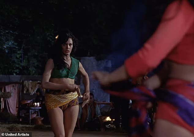 She played a young woman in a Gypsy tribe that Sean Connery's James Bond encounters at one point