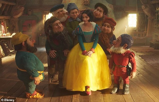 The seven dwarfs were also a source of a back-and-forth debate that culminated in the characters being rendered in CGI rather than played by actual little people