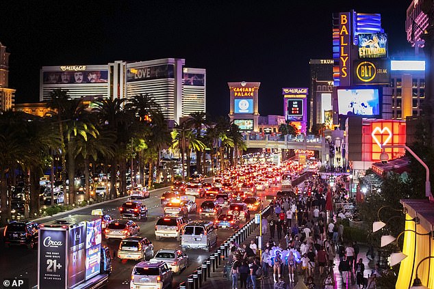 In March the tourist spot welcomed 3.39 million visitors, down almost eight percent from 3.68 million in February