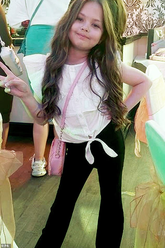 Olivia was hit by a stray bullet as a gunman chased another man in to her house in August 2022