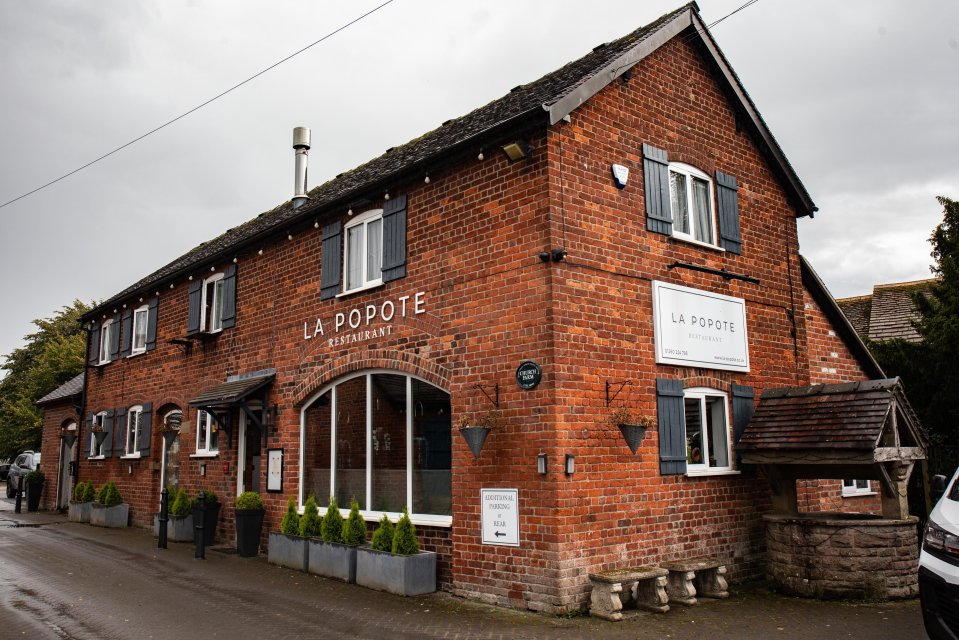 La Popote Restaurant in Macclesfield, England.