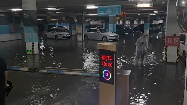 The deluge in Inner Mongolia follows a deadly downpour in Beijing - just under 1,000km away - late last month which killed at least 44 people and forced the evacuation of more than 70,000 residents