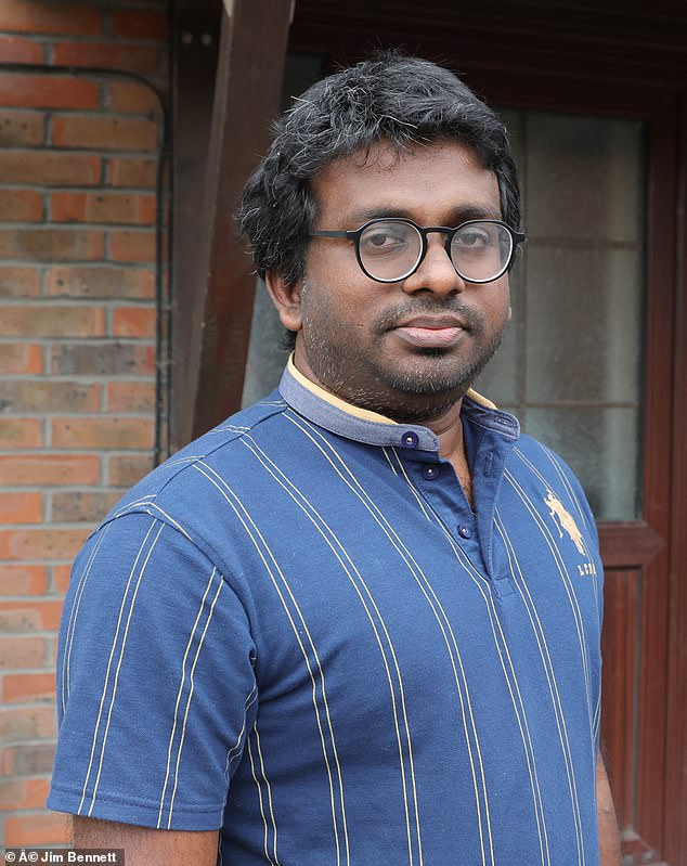 Mr Dasanayake (pictured) said: 'It's been a nightmare. We're moving because we want a bigger house which will cost more money. 'But we have tried everything we can to sell it in the last year and can't. 'It's so difficult. We might not even bother now'