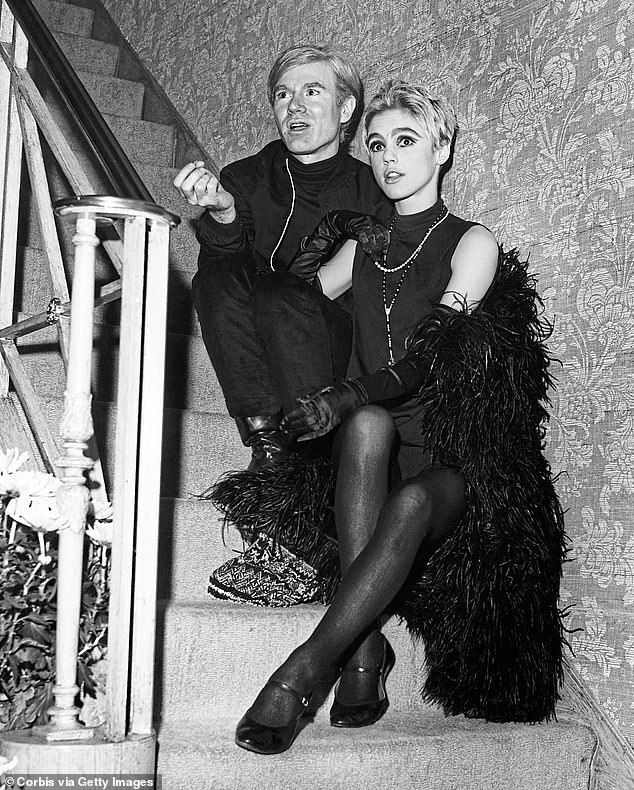 Bullying and exploitative, it's the darker side of Warhol whose artwork blazed in vivid technicolor from the mid-20th Century and remains in high demand (Pictured: Warhol and Sedgwick)