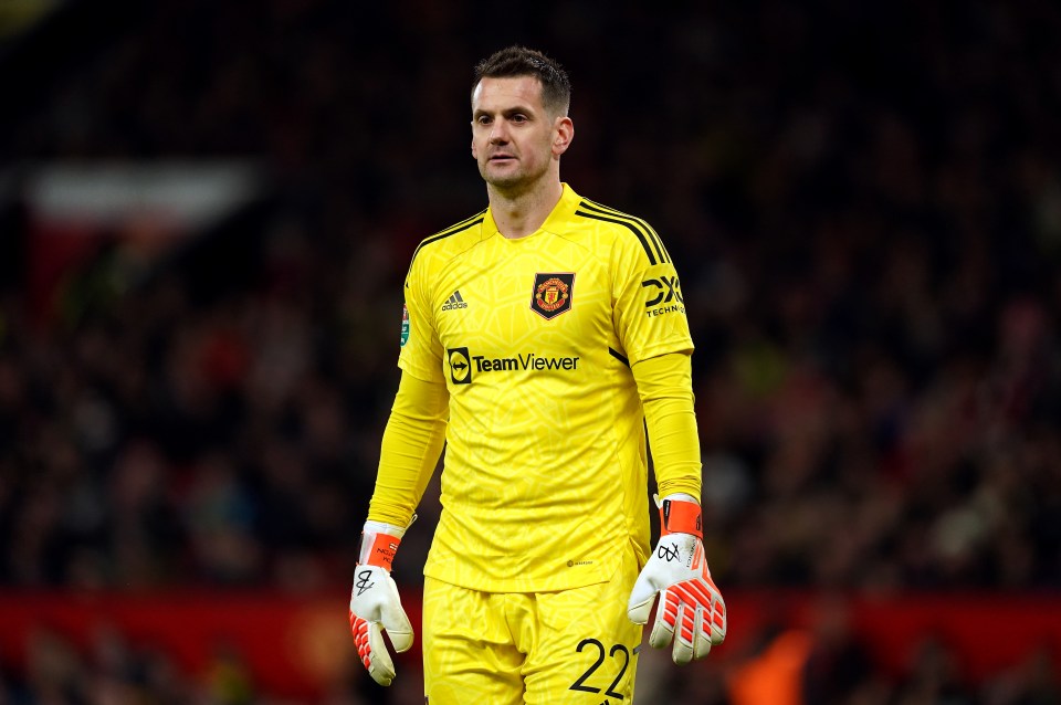 Photo of Tom Heaton, Manchester United goalkeeper.