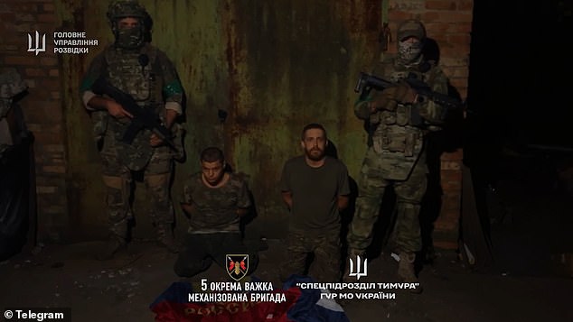 In one humiliating episode in the village of Iskra, also known as Andriyivka-Klevtsove, two Russian 'flag wavers' were cut down by Ukrainian fire. Two more were captured alive