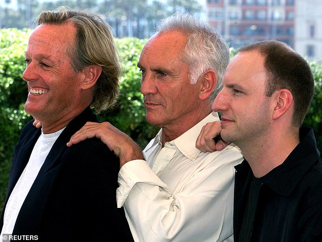 Peter Fonda, Terence Stamp and Steven Soderbergh promote 'The Limey' on May 15, 1999