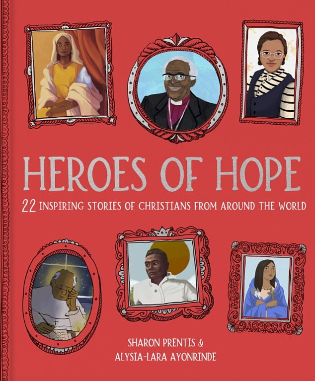 St Augustine was illustrated as black in the new book Heroes of Hope - alongside 21 other diverse figures