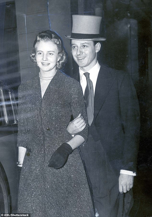 Lady Glenconner met her husband, high profile aristocrat Colin Tennant, at a debutante ball at the Ritz during the summer of 1955 and quickly fell in love