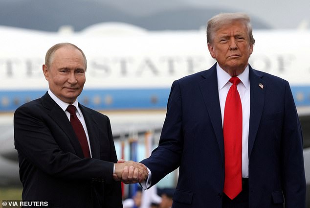 Russian president Vladimir Putin is said to have demanded full control of Donetsk and Luhansk - two occupied Ukrainian regions - as a condition for ending the war when he met Trump on Friday