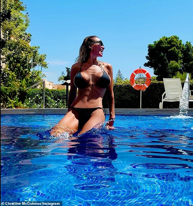 The Real Housewives of Cheshire star, 37, took to her Instagram on Sunday clearly feeling a case of the holiday blues, telling her fans she was back on home turf