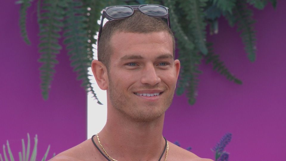 Jamie from Love Island.