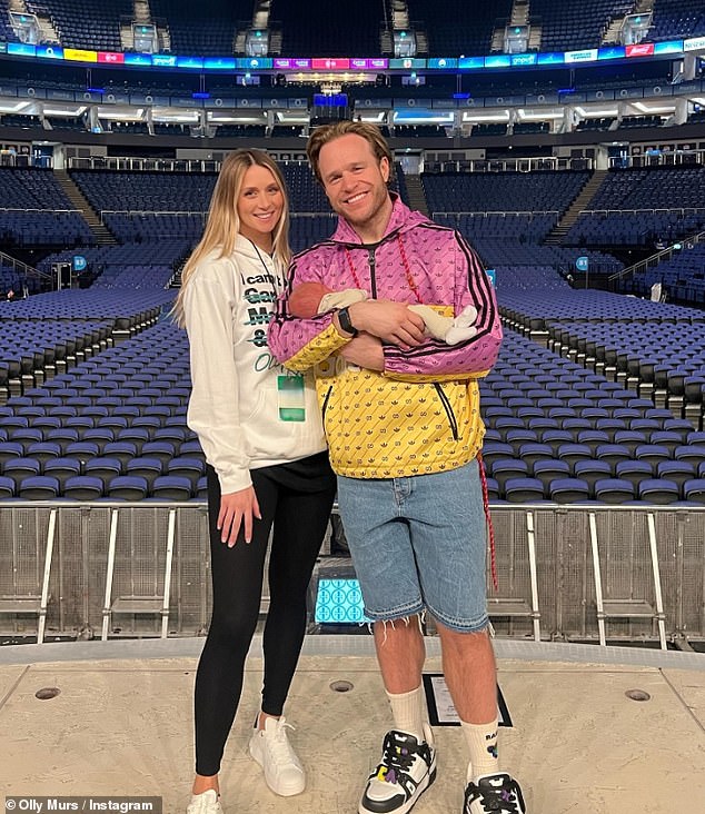 Olly has said that he's planning to be much more present this time around, after leaving home just 48 hours after Amelia gave birth to support Take That on tour