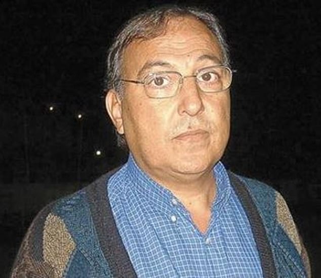 One local who went to the same school as Georgina told the Mail that Ms Rodriguez avoids talking about father (pictured), who was deported from Spain following a foiled drug-trafficking plot, and later died, penniless in January 2019 aged 70