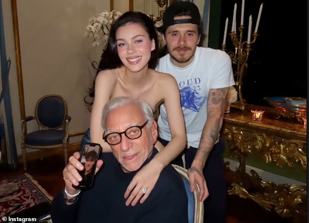in an additional blow for the Beckham family, Brooklyn reportedly opened up on his love for the Peltz family, as well as speaking 'movingly' of his wife, as he gave his speech in front of the 200 guests