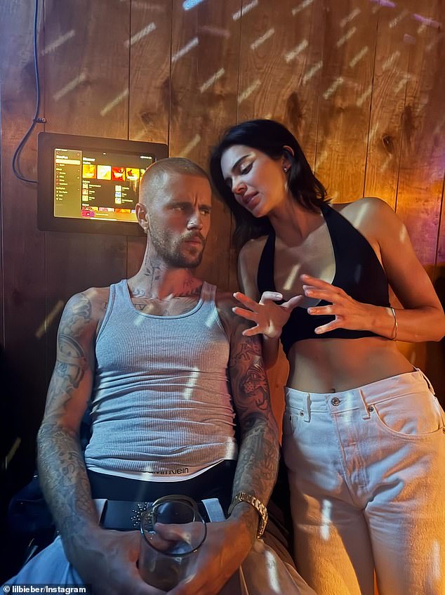 Kendall recently appeared in longtime friend Justin Bieber's Instagram post