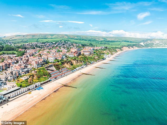 People valued either being able to see the sea, or being a short distance from a beach. Pictured: Swanage Beach