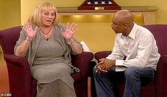 Thanks to a steady flow of appearances with Montel Williams (right) and Larry King , she was massively popular, with a years-long waiting list for phone consultations