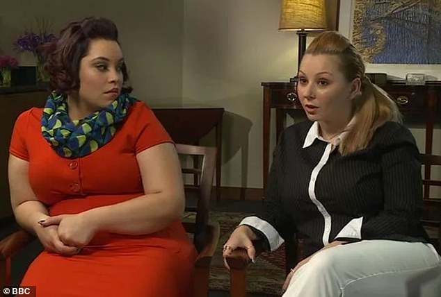 One of Browne's false predictions involved Ariel Castro kidnap victim Amanda Berry, who is pictured (right) with fellow captive Gina DeJesus (left) after they achieved freedom