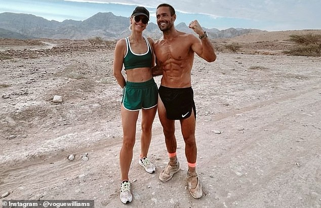 The Irish model, 39, opened up about the cruel trolling comments she receives about her weight (Pictured with Spencer)