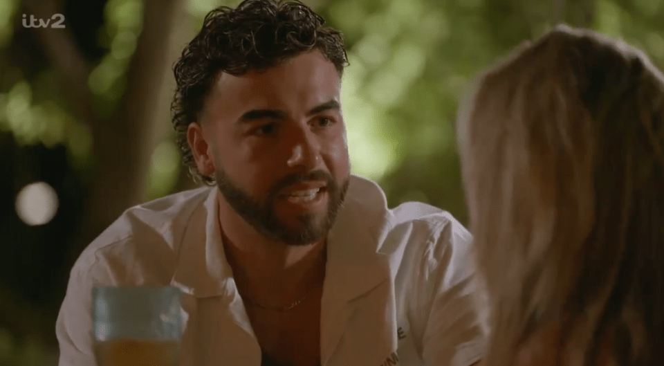 Sammy Root crying while talking to Elma Pazar.