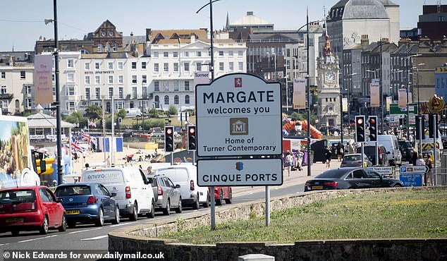 Richard Thomas, 54, bought a property on Westbrook Gardens within just 40 days of seeing it advertised last year. The facilities manager said: 'I came from Canterbury to be closer to the sea and better views. I've always loved the sea. I thought it would take a while'