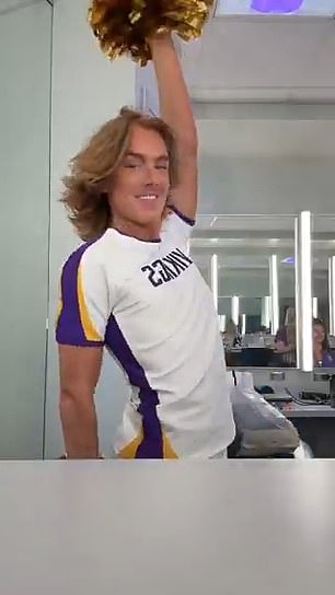 The two rookies were announced as members of the vikings cheer squad earlier this month