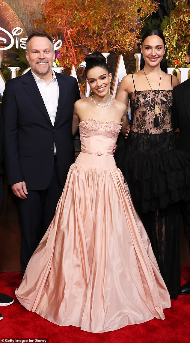 It was widely speculated that there was a behind-the-scenes clash between the film's two leading stars; L-R Snow White Director Marc Webb, Rachel, Gal