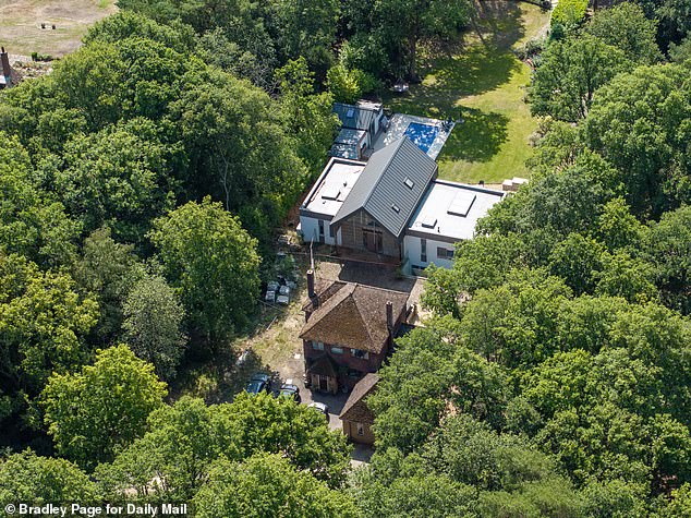 Work on the new property first began in July 2021 with the couple's architect only noticing defects once they had moved in May 2022