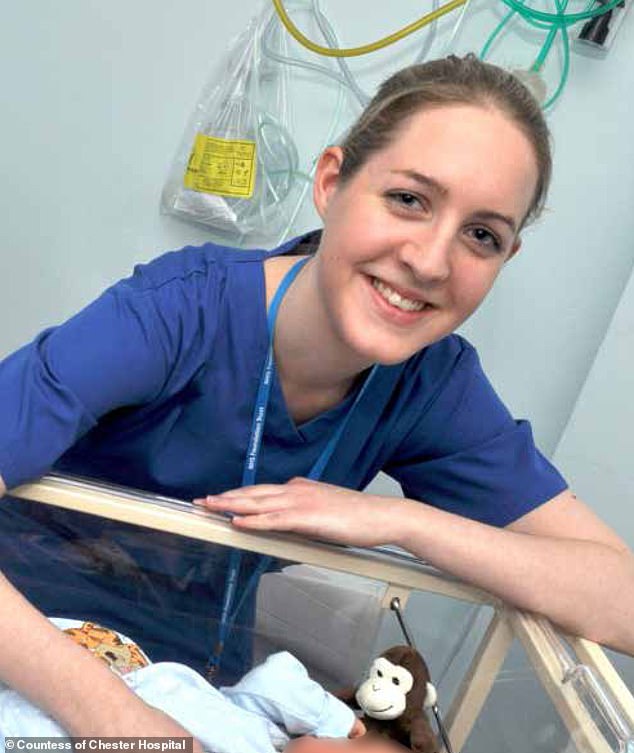 In July, Cheshire Police passed evidence of further allegations related to baby deaths and collapses at the hospitals where Letby (pictured) worked