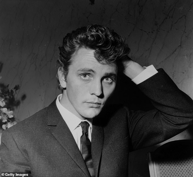 Actor Terence Stamp is pictured before he played the lead in the 1962 film Billy Budd