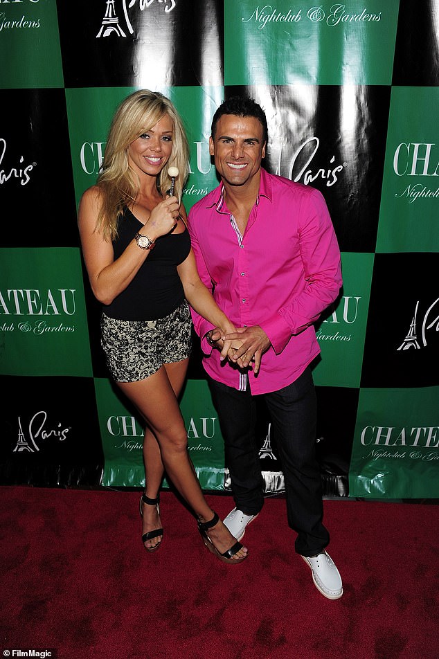 The couple had an acrimonious split in 2014 after they had been married for less than two years; Pictured in 2011