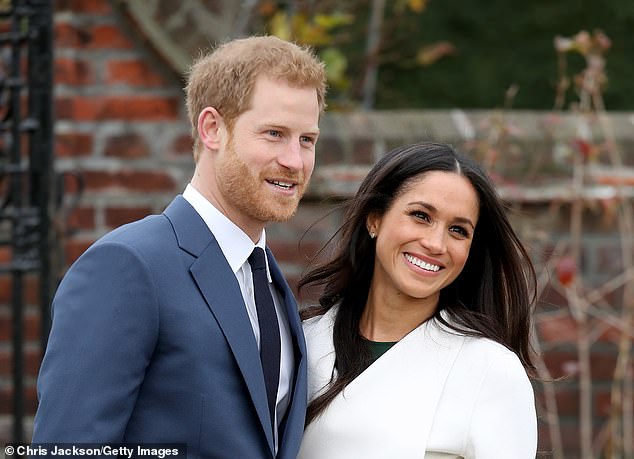 Harry and Meghan upon the announcement of her engagement to Harry. Once Meghan became a working member of the Royal Family she quickly learnt that the narrative would not be so easy to control