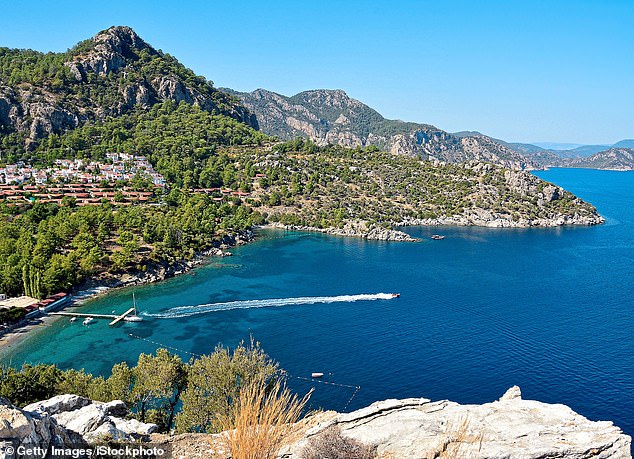 The father is said to have entered the sea before he was later found motionless in the water off the coast of Turnuc, near Marmaris, on July 31