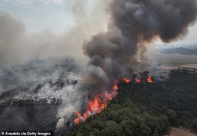 The most deadly of the European fires have stemmed from Turkey