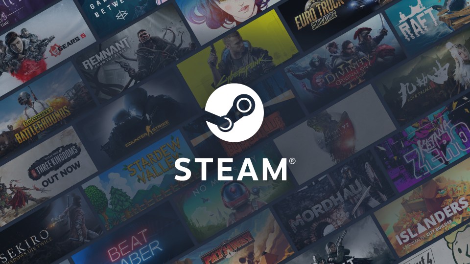 Steam games collage.