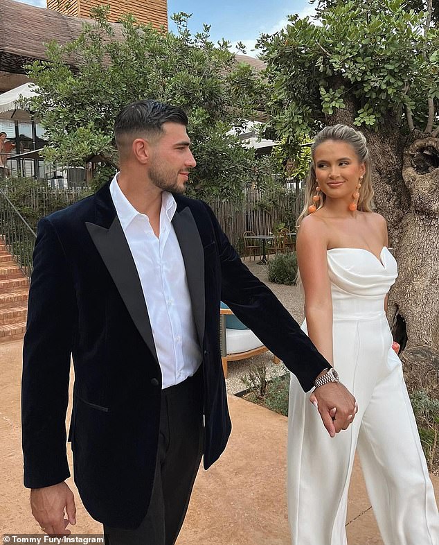 Tommy and Molly-Mae met on the fifth series of Love Island back in 2019 , going on to welcome Bambi into the world in January 2023 and then getting engaged later that year