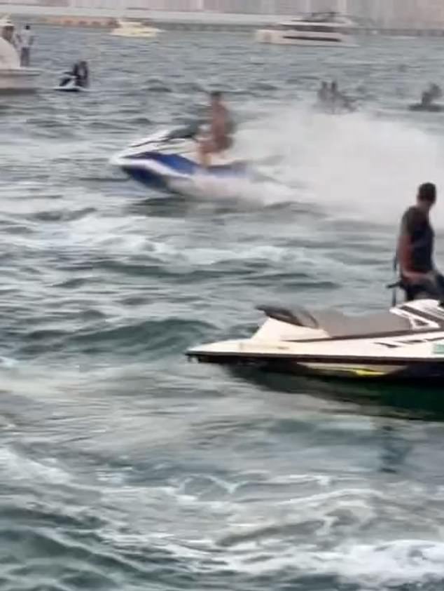 Sullivan portrays his luxurious life on social media including footage of him on jet skis in Dubai