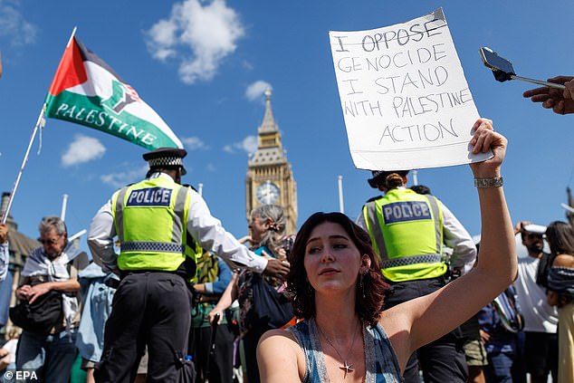 'I feel obliged to state once more that – like the hundreds of protesters arrested last weekend – I too support Palestine Action,' Ms Rooney wrote (file image)