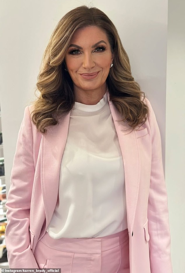 Karren has opened up on the cosmetic procedures she has undergone, including a skin tightening treatment