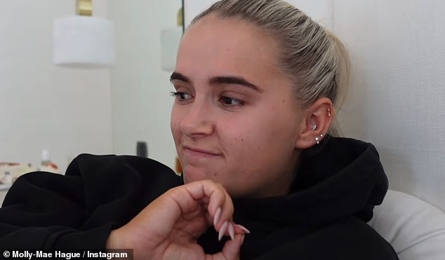 'But I vlog when we are here and he is at his because it's just something that I am not ready to like open up with yet and like flinging the camera around like when we're a family'