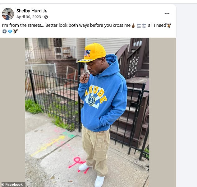 Another post made by Hurd on Facebook before his final incarceration. Illinois does not have a stand your ground law - but there are self-defense exceptions for people defending their own homes