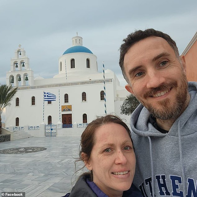 Angela Nesbitt and Steven Dash, both in their 40s, married in 2022