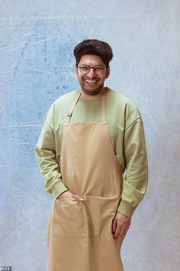 Chemistry graduate Hassan is inspired by his Pakistani heritage as well as his passion for science, carefully researching before experimenting with his bakes