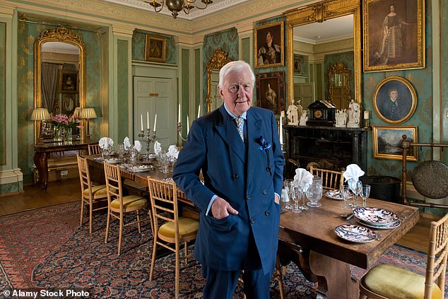 Those fearing Sir Benjamin Slade (pictured at home at Maunsel House) had graced our screens for the final time at Maunsel House – which, as I disclosed last week, is to be leased to a hotel group – can relax