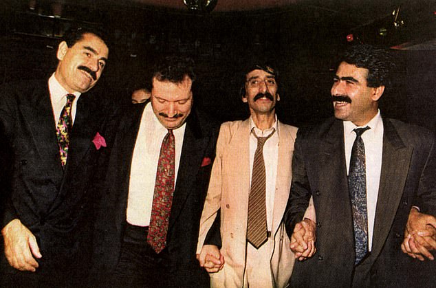 Turkish drug baron Huseyin Baybasin (right) is currently serving a life sentence in the Netherlands after convictions for drug trafficking and conspiracy to murder in 2001