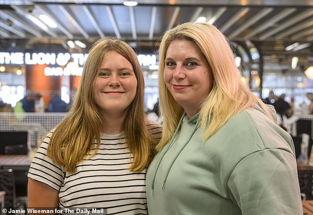 Charlene Halsey (right) said she 'loves' the taste of BrewDog's IPA, but bad experiences in its Waterloo train station branch have seen her avoid it in recent times