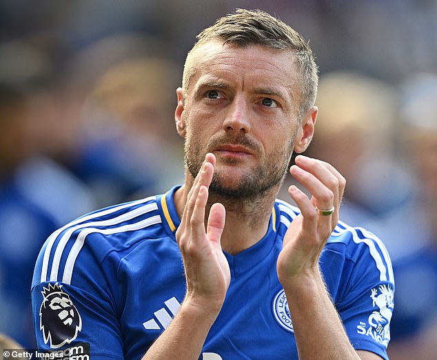Vardy has emerged as a transfer target for Napoli after Romelu Lukaku's injury
