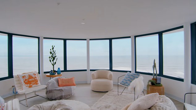 The property's seaside views means its new buyer can look out onto the idyllic Bristol Channel for miles